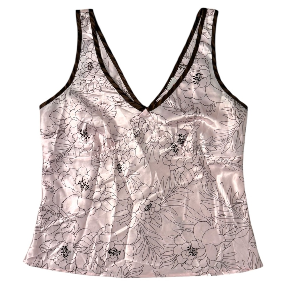 Xhilaration Y2K Floral Slip Top